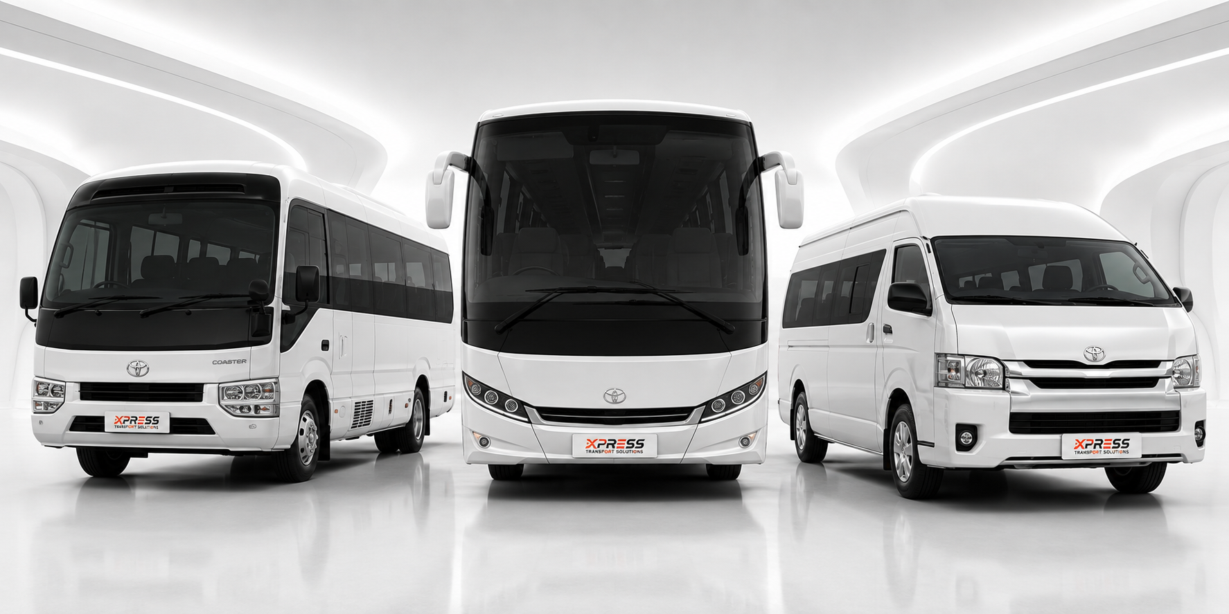 An Xpress vehicle ready for assignment